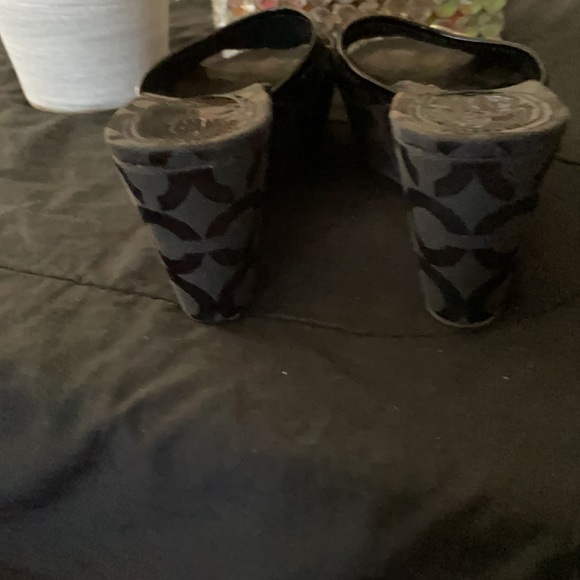 Black authentic Coach Wedge Shoes - Picture 6 of 7